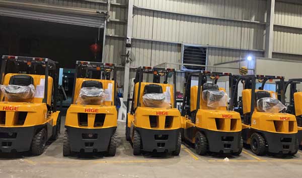 diesel forklift truck