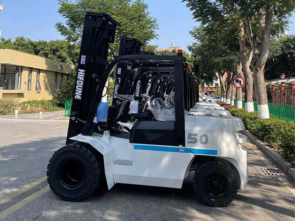 5 ton isuzu engine forklift truck