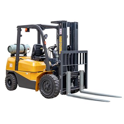 forklift using gas