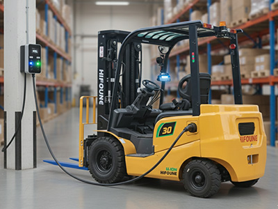 Can't forklifts efficiently collaborate with automated equipment to improve space utilization?