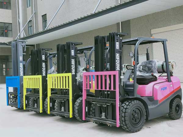  what should be the details of diesel forklift Under high temperature