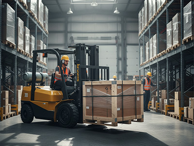 What is the development trend of dual-fuel forklifts in Iraq?