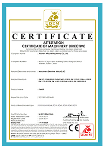 LPG FORKLIFT CE certificate