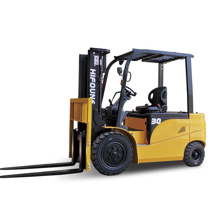 Container forklift truck