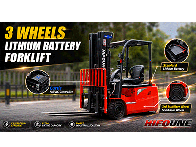 Three wheels. One big advantage.