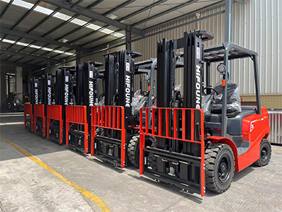 The fourth shipment of Poland forklift agents