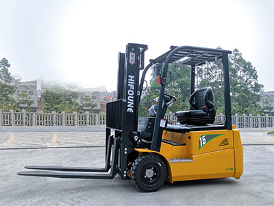 HIFOUNE New series 3-wheel electric forklift