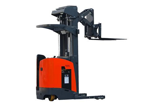 1.8Ton 8m Electric Reach Truck Retractable Forklift Truck