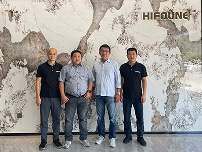 HIFOUNE Indonesian agent team inspection