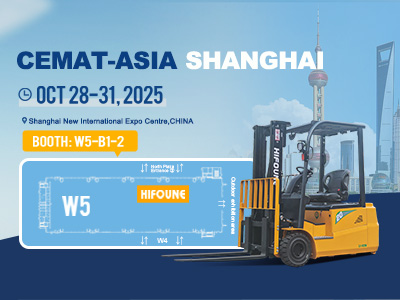 HIFOUNE Set to Unveil Flagship Forklifts at CeMAT Asia 2025
