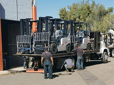 LPG forklifts have lower exhaust (CO) emissions