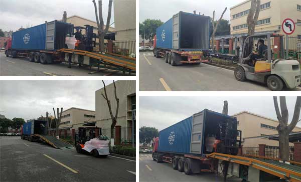 The fourth shipment of Poland forklift agents