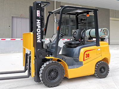 HIFOUNE FORKLIFT launched LPG&GAS forklift